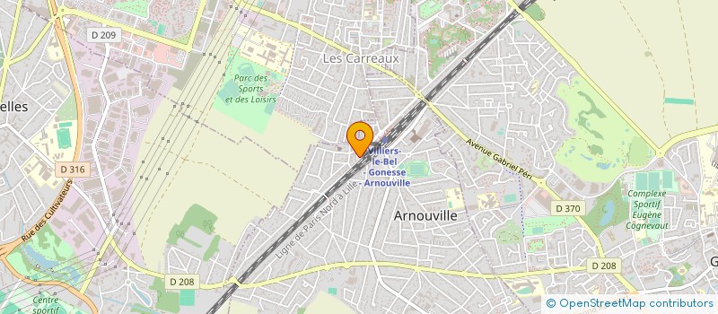 localisation de l'entreprise SEE RAY MI CYCLES à ARNOUVILLE