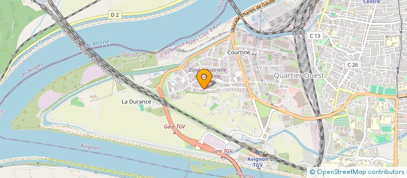 localisation de l'entreprise SEE VAUCLUSE  AVIGNON