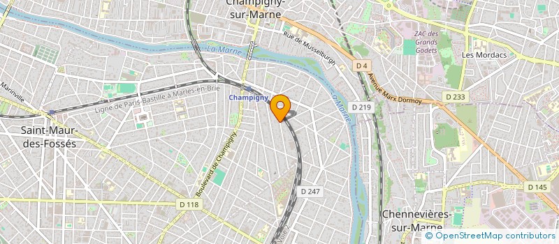 localisation de l'entreprise SEE YOU à SAINT-MAUR-DES-FOSSES