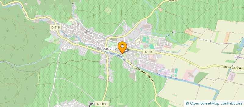 localisation de l'entreprise SEE YOU SOON  RIBEAUVILLE