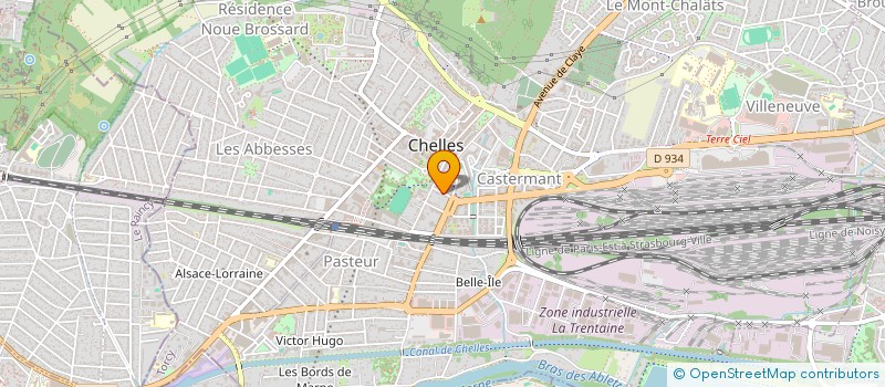 localisation de l'entreprise SEE YOU TOON  CHELLES