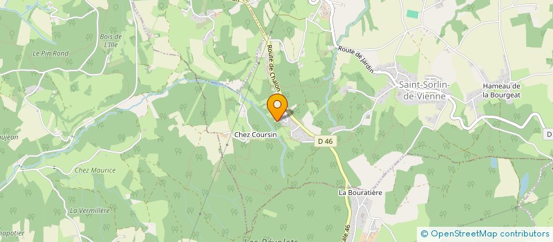 localisation de l'entreprise SEEB  SAINT-SORLIN-DE-VIENNE