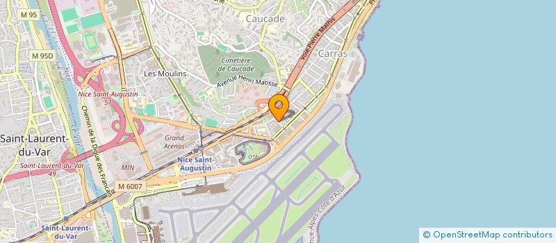 localisation de l'entreprise SEEB à NICE