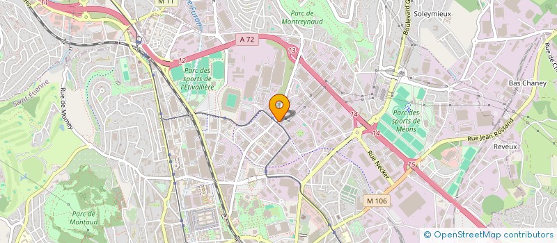 localisation de l'entreprise SEEBEE COMMUNITY  SAINT-ETIENNE