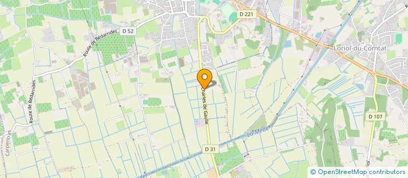 localisation de l'entreprise SEEBERG  SARRIANS