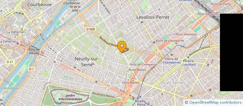 localisation de l'entreprise SEEBO LIFE à NEUILLY-SUR-SEINE