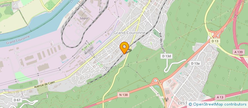 localisation de l'entreprise SEECO à GRAND-COURONNE