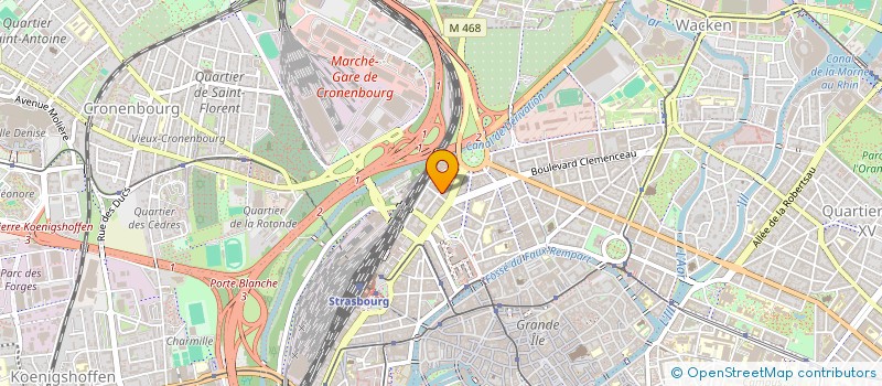 localisation de l'entreprise SEED à STRASBOURG
