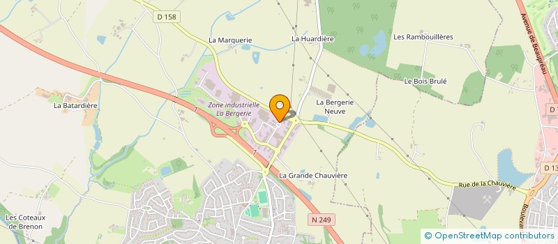 localisation de l'entreprise SEED  LA SEGUINIERE