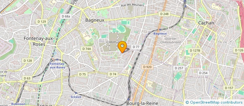 localisation de l'entreprise SEED CAPITAL INVEST  BAGNEUX