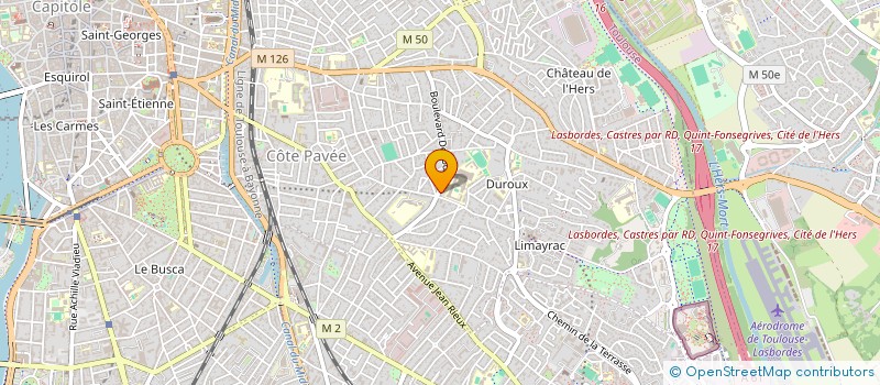 localisation de l'entreprise SEED-IMMO  TOULOUSE