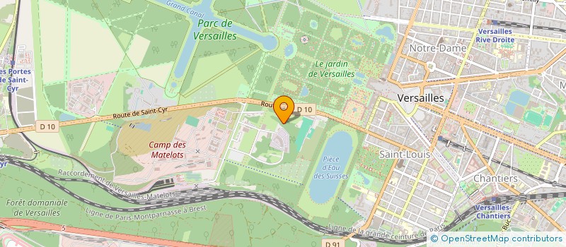 localisation de l'entreprise SEED IN TECH à VERSAILLES