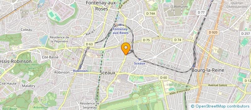 localisation de l'entreprise SEED ROUSSELET à SCEAUX