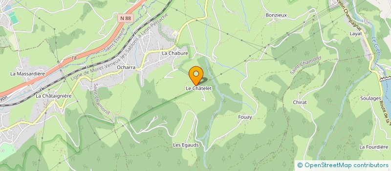 localisation de l'entreprise SEED-UP à SAINT-CHAMOND