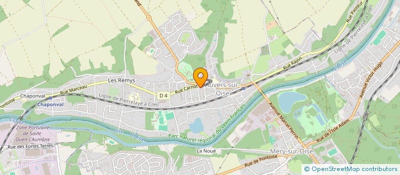 localisation de l'entreprise SEEDERTECH  AUVERS-SUR-OISE