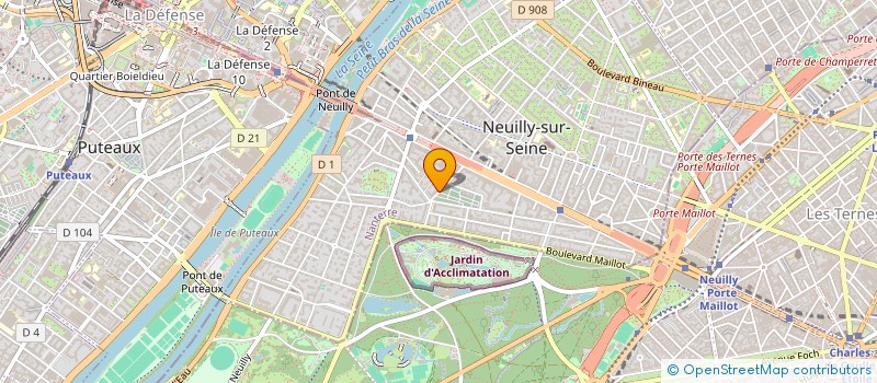localisation de l'entreprise SEEDEXT à NEUILLY-SUR-SEINE