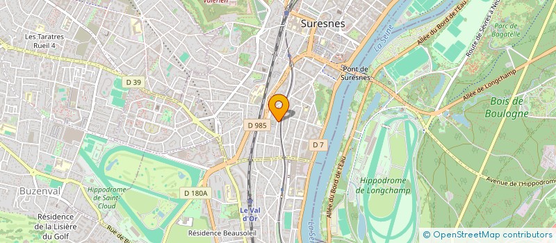 localisation de l'entreprise SEEDFALL SAS à SURESNES