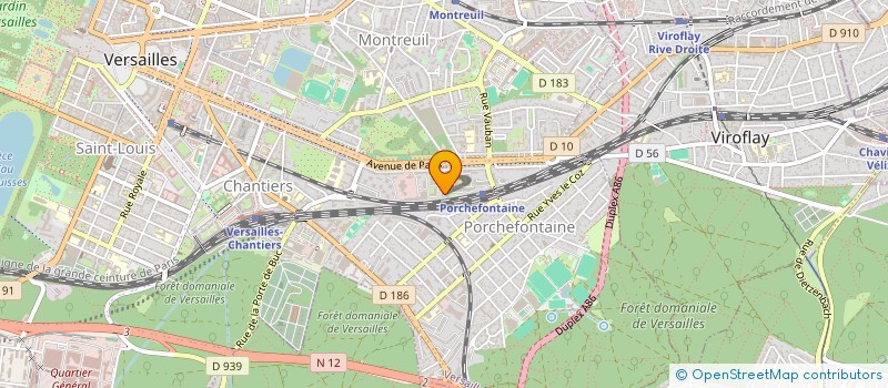 localisation de l'entreprise SEEDIUM à VERSAILLES