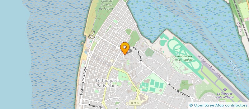 localisation de l'entreprise SEEDSM FRANCE SCI à LE TOUQUET-PARIS-PLAGE