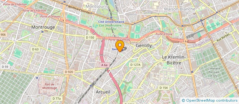 localisation de l'entreprise SEEEDS  GENTILLY