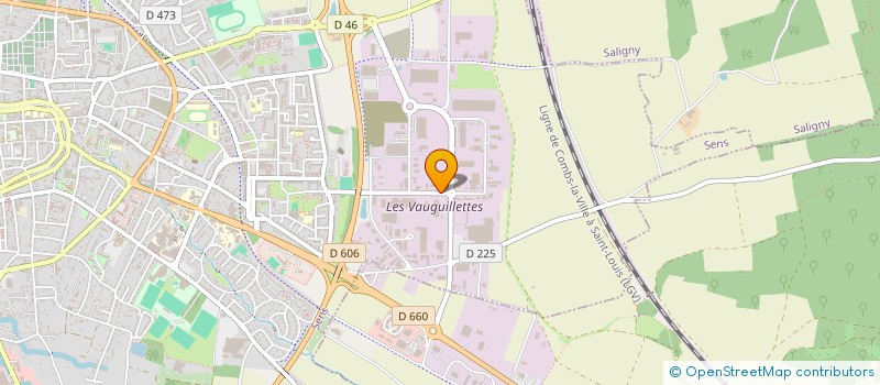 localisation de l'entreprise SEEEU  SENS