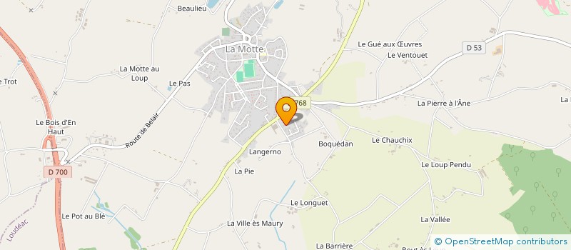 localisation de l'entreprise SEEG à LA MOTTE