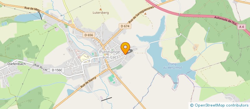 localisation de l'entreprise SEEGEL CLUB SAAR  REMERING-LES-PUTTELANGE