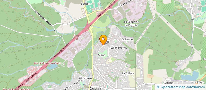 localisation de l'entreprise SEEGENIO  CESTAS