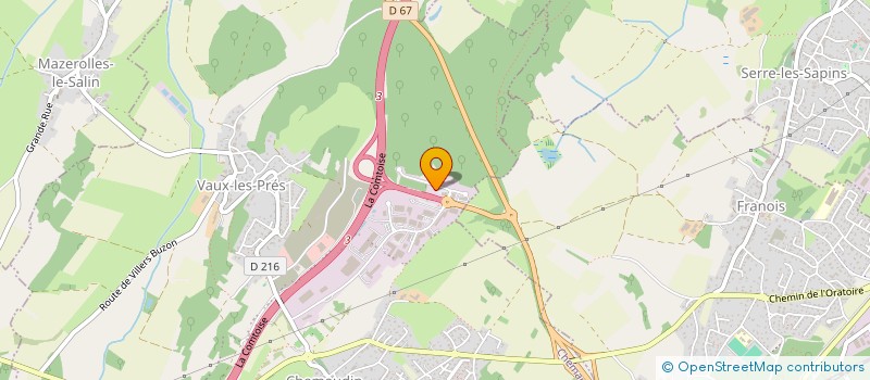 localisation de l'entreprise SEEK-ONE  BESANCON