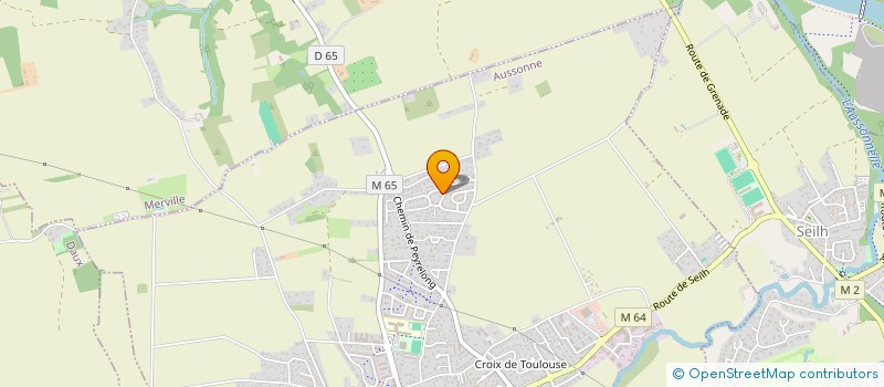 localisation de l'entreprise SEEK SATURN à AUSSONNE