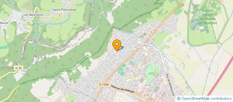 localisation de l'entreprise SEEKSENSE ARCHITECTURE à CROLLES