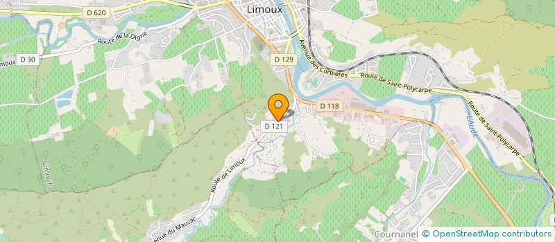 localisation de l'entreprise SEEM BOIS à LIMOUX