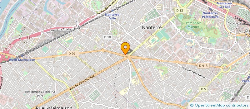 localisation de l'entreprise SEEM ENERGIE  NANTERRE