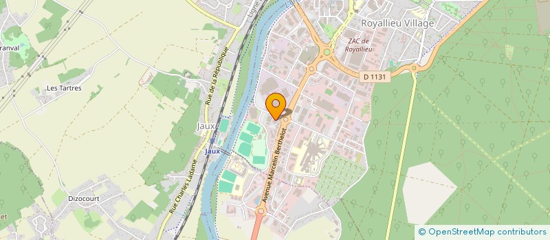 localisation de l'entreprise SEEMOS (SOCIETE D'EXPLOITATION DES ETABLISSEMENTS MARQU'OSOL)  COMPIEGNE