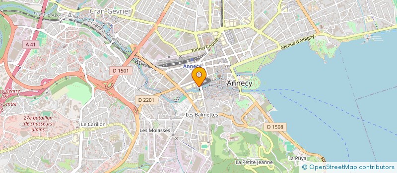 localisation de l'entreprise SEEMOUNT CONSEIL ET PRODUCTION à ANNECY