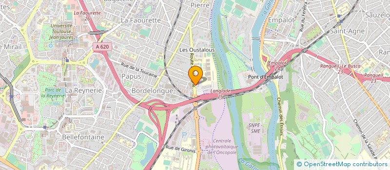 localisation de l'entreprise SEENAPS SOLUTIONS à TOULOUSE