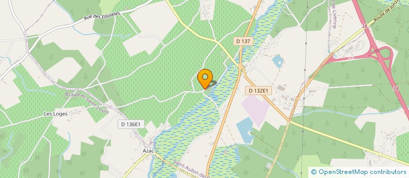 localisation de l'entreprise SEENARI  SAINT-AUBIN-DE-BLAYE