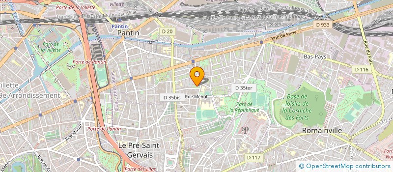 localisation de l'entreprise SEENCORE CONSULTING à PANTIN