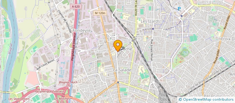 localisation de l'entreprise SEENSYS à TOULOUSE