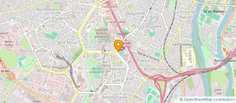 localisation de l'entreprise SEEP ENGINEERING à TOULOUSE