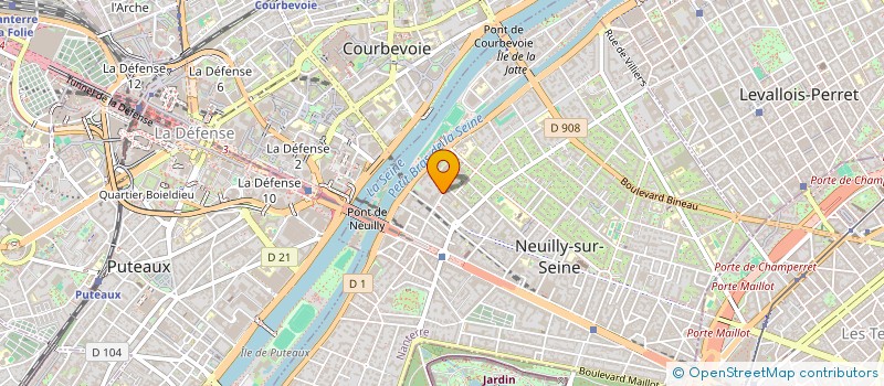 localisation de l'entreprise SEET STE EQUIP ELECTR TECHN à NEUILLY-SUR-SEINE