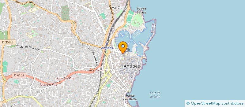 localisation de l'entreprise SEETRAL à ANTIBES