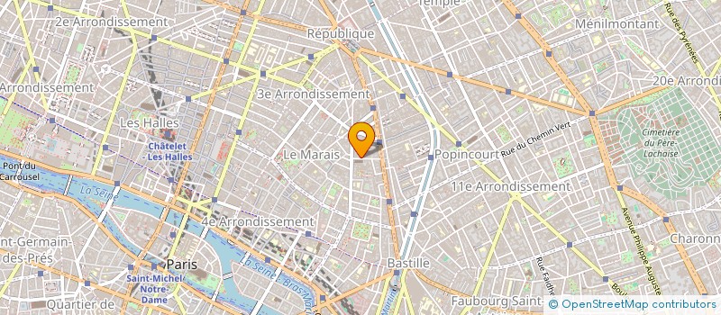 localisation de l'entreprise SEEVAGEN ET DESCHODT à PARIS