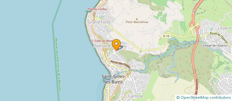 localisation de l'entreprise SEEVOI EURL à SAINT-PAUL