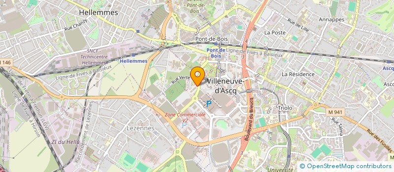 localisation de l'entreprise SEEZART à VILLENEUVE-D'ASCQ