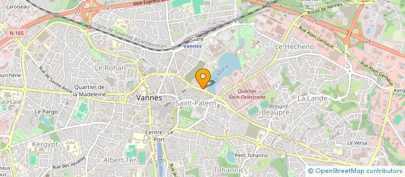 localisation de l'entreprise SEF à VANNES