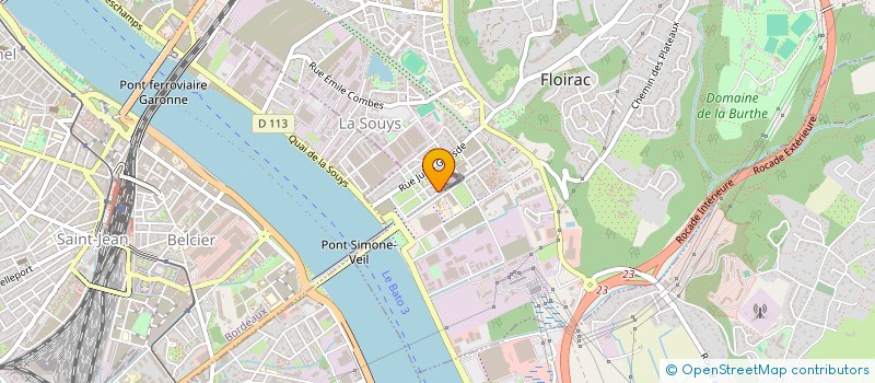 localisation de l'entreprise SEF DRIVER  FLOIRAC