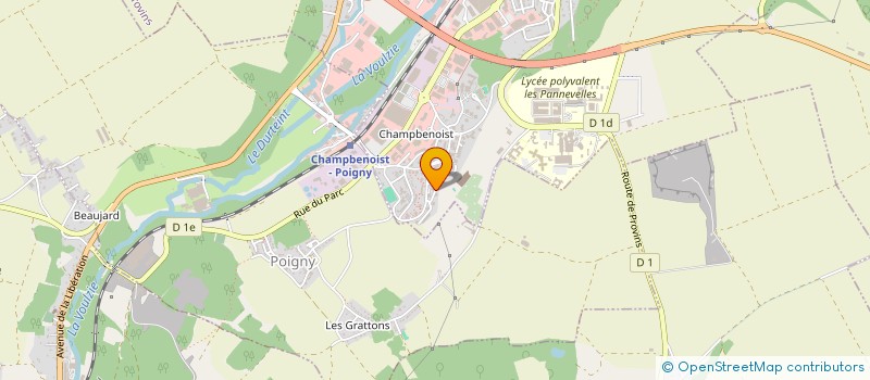 localisation de l'entreprise SEFA 1 à PROVINS