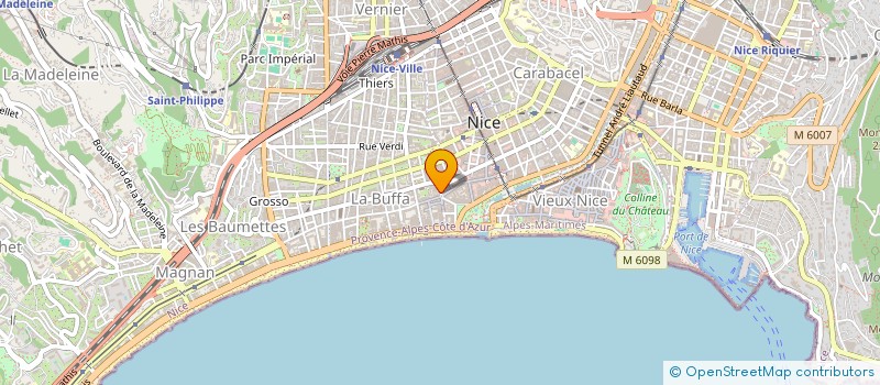 localisation de l'entreprise SEFA à NICE