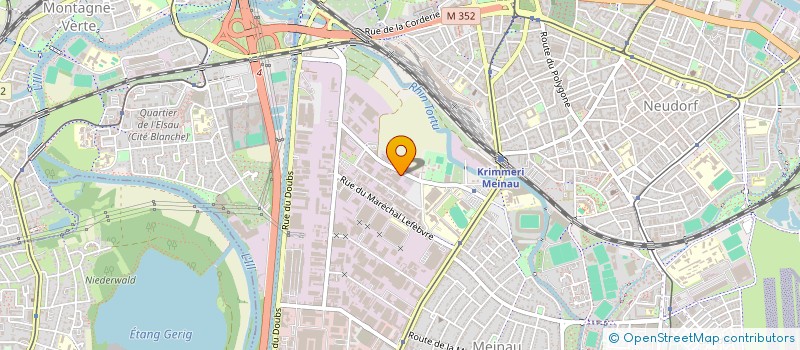 localisation de l'entreprise SEFA à STRASBOURG